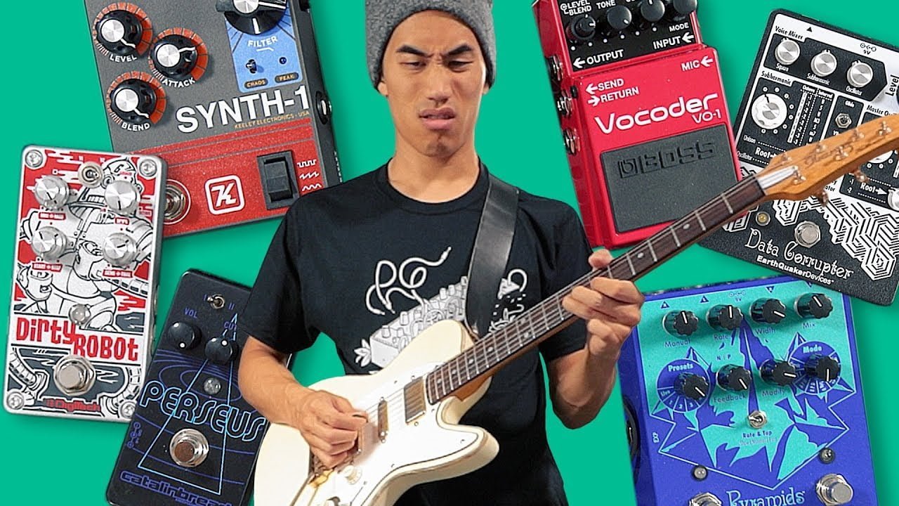 Testing 10 world record breaking guitar pedals!
