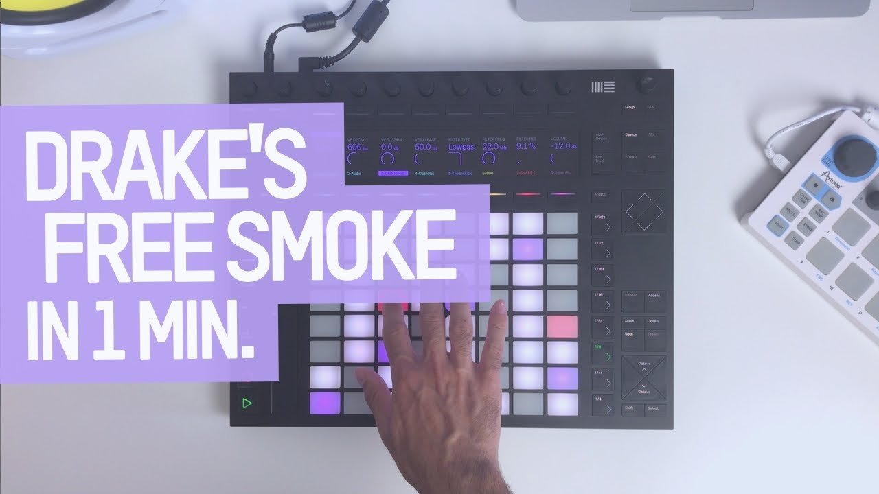 The Making Of Drake’s “FREE SMOKE” in 1 minute