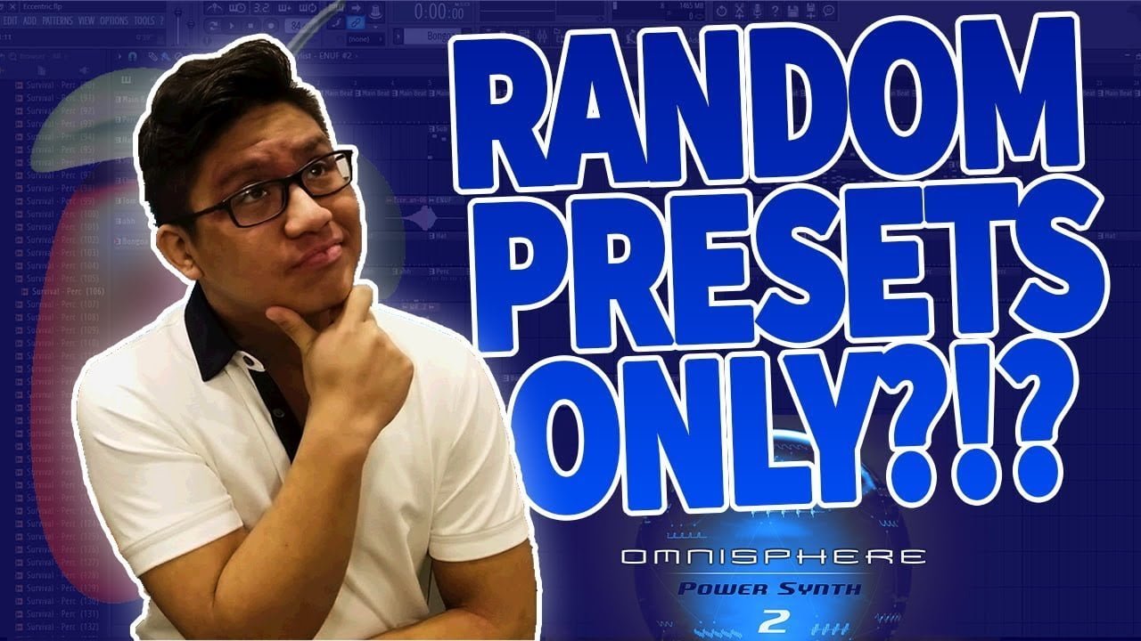 RANDOM PRESETS ONLY?!? Making A Beat From Scratch In FL Studio!