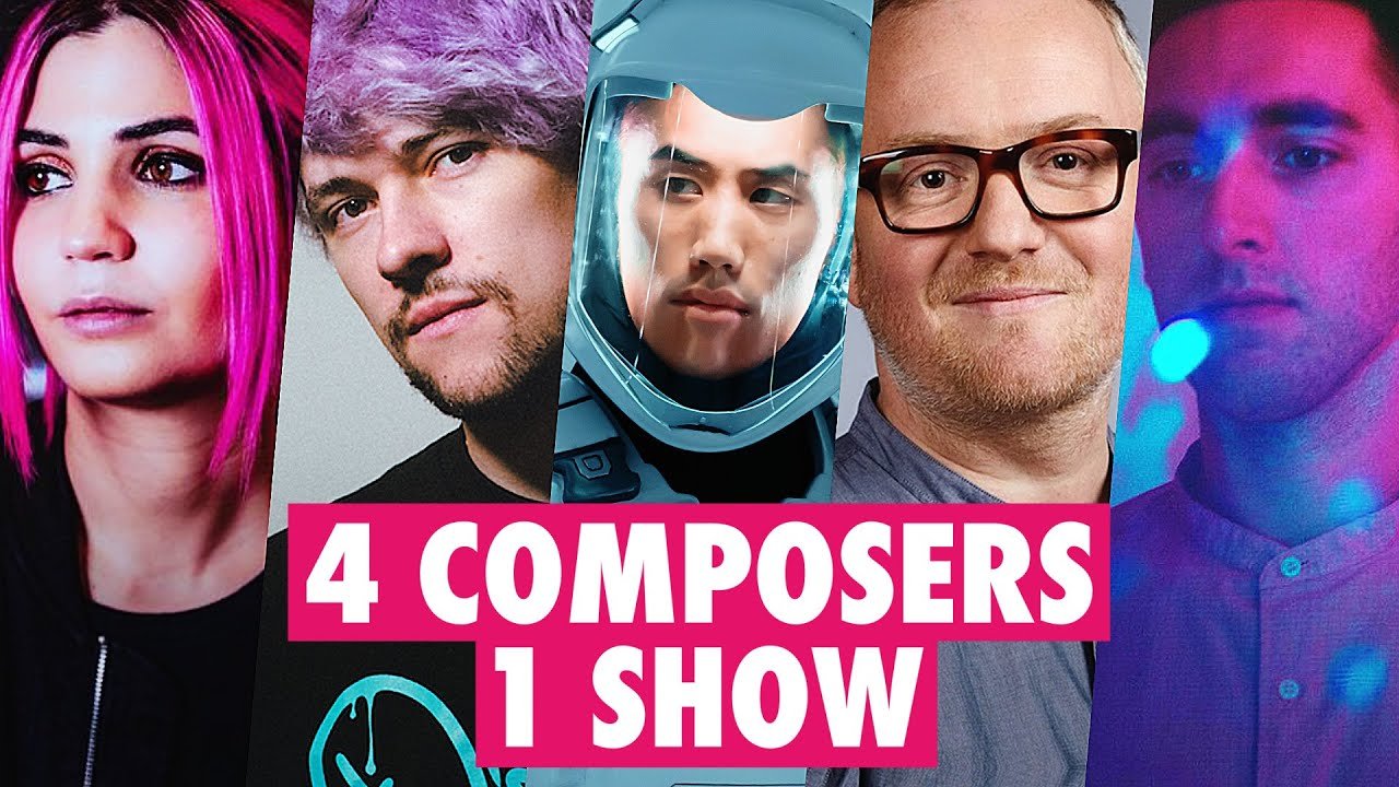 4 COMPOSERS SCORE THE SAME SHOW ft. Virtual Riot, Christian Henson, Tori Letzler, Mark Hadley