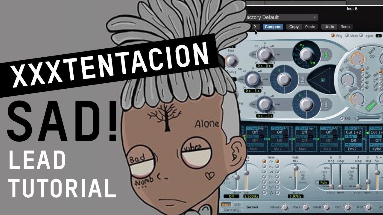 How to make the lead pluck from XXXTENTACION – SAD!